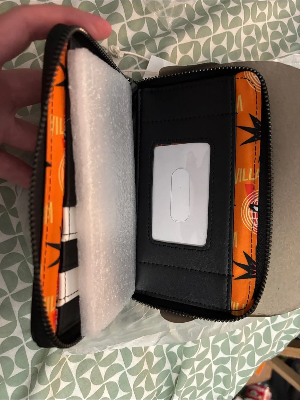 Universal Studios Yellow Minion Lounge Fly Wallet with White Cap Detail